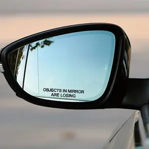 "Objects In Mirror Are Losing" Decal Sticker - Easy Application & Durable Vinyl - Fun Car Accessory for Personalized Style Vehicle Exterior Decoration