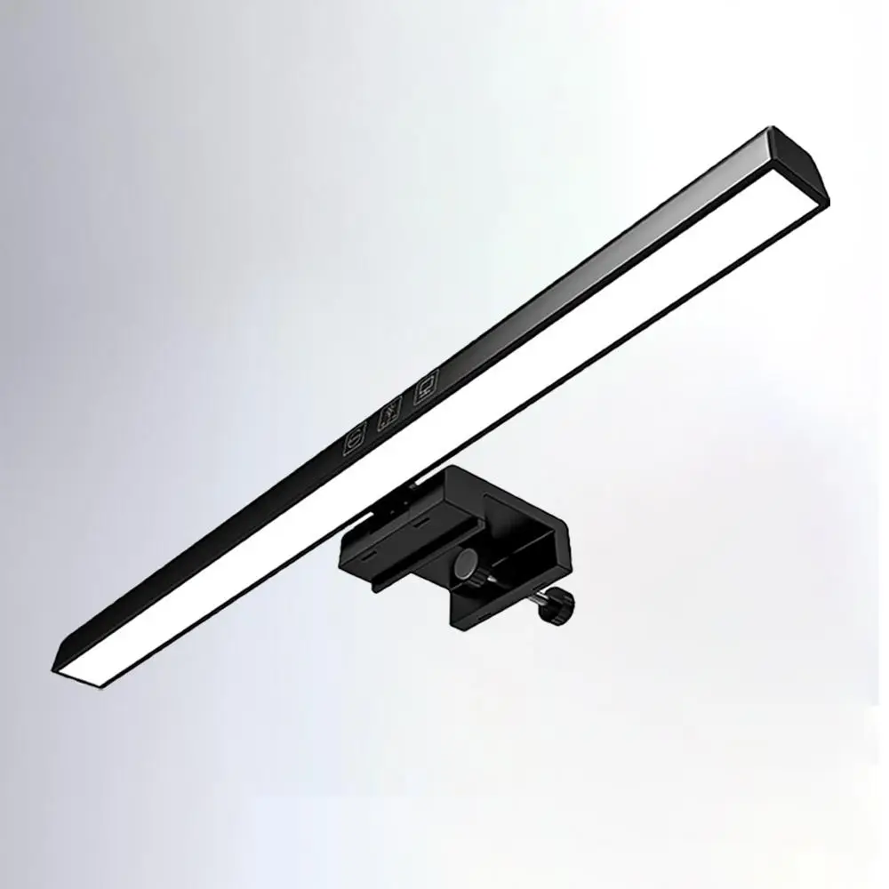 USB Powered LED Laptop Screen Light, 1 Count Symmetric Eye Protection Light Clip, Screen Hanging Light for Laptop, Computer, Tablet