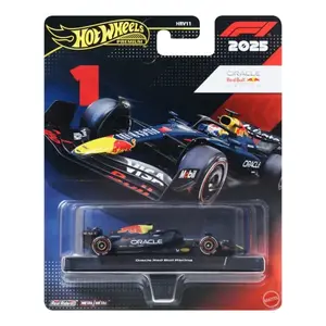 Hot Wheels Formula 1 2025 Oracle Red Bull Racing HRV11 Diecast Model Car Collectible Toy