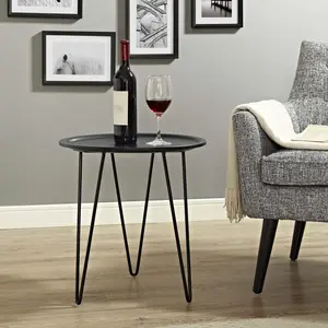 Modway Digress Side Table in Black
