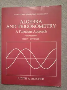 USED-Algebra and Trigonometry: A Functions Approach by Mervin L. Keedy (Paperback)