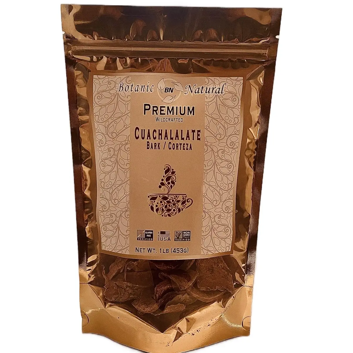 BN Cuachalalate Bark 1 Lb 453g  Premium Wildcrafted Natural Herbs Tea
