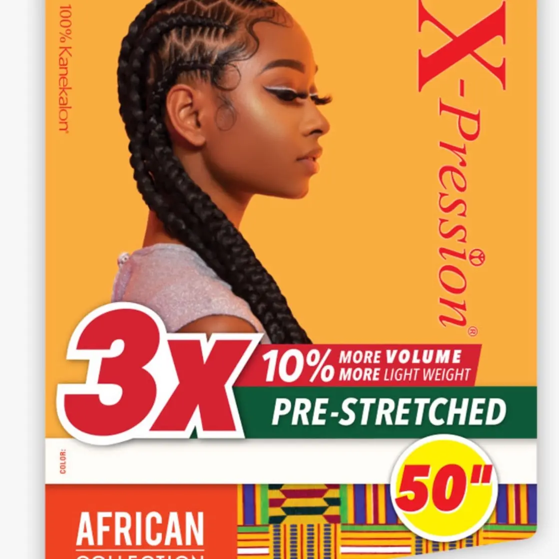 Sensationnel Braids XPRESSION 3X Pre-Stretched Braid 50