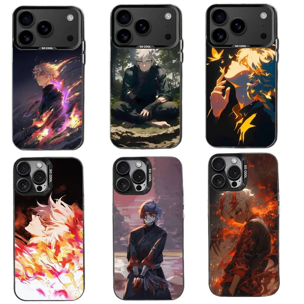 Jigokuraku H-Hell Paradise Phone Cases for IPhone 17 Promax Pro Air 16 Plus 15 14 13 12 11 Black Mattle Shockproof Protective Cover