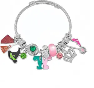 Wicked Merch Bracelet – Elphaba & Galinda Adjustable Friendship Bracelet, Perfect Gift for Female Fans，Slight Of Hand Bracelet Handmade Bestie Stack slight of hand braceletmagic gift Gift Box Packaging