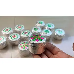 German silver jewelry box