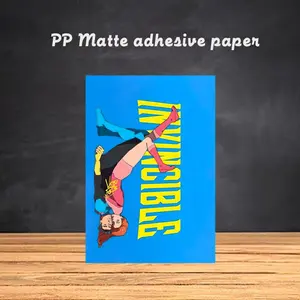 Invincible Anime Popular Cool Poster Frameless poster pp Matte adhesive paper for Living room hallway bedroom