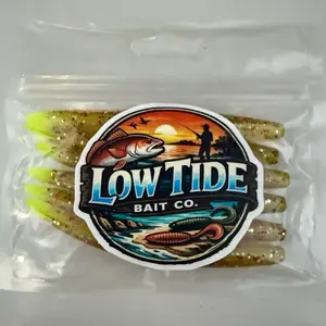 Low Tide Bait Co. Premium Fishing Lures - Glow in the Dark Luminous Bait for Enhanced Visibility and Attractiveness