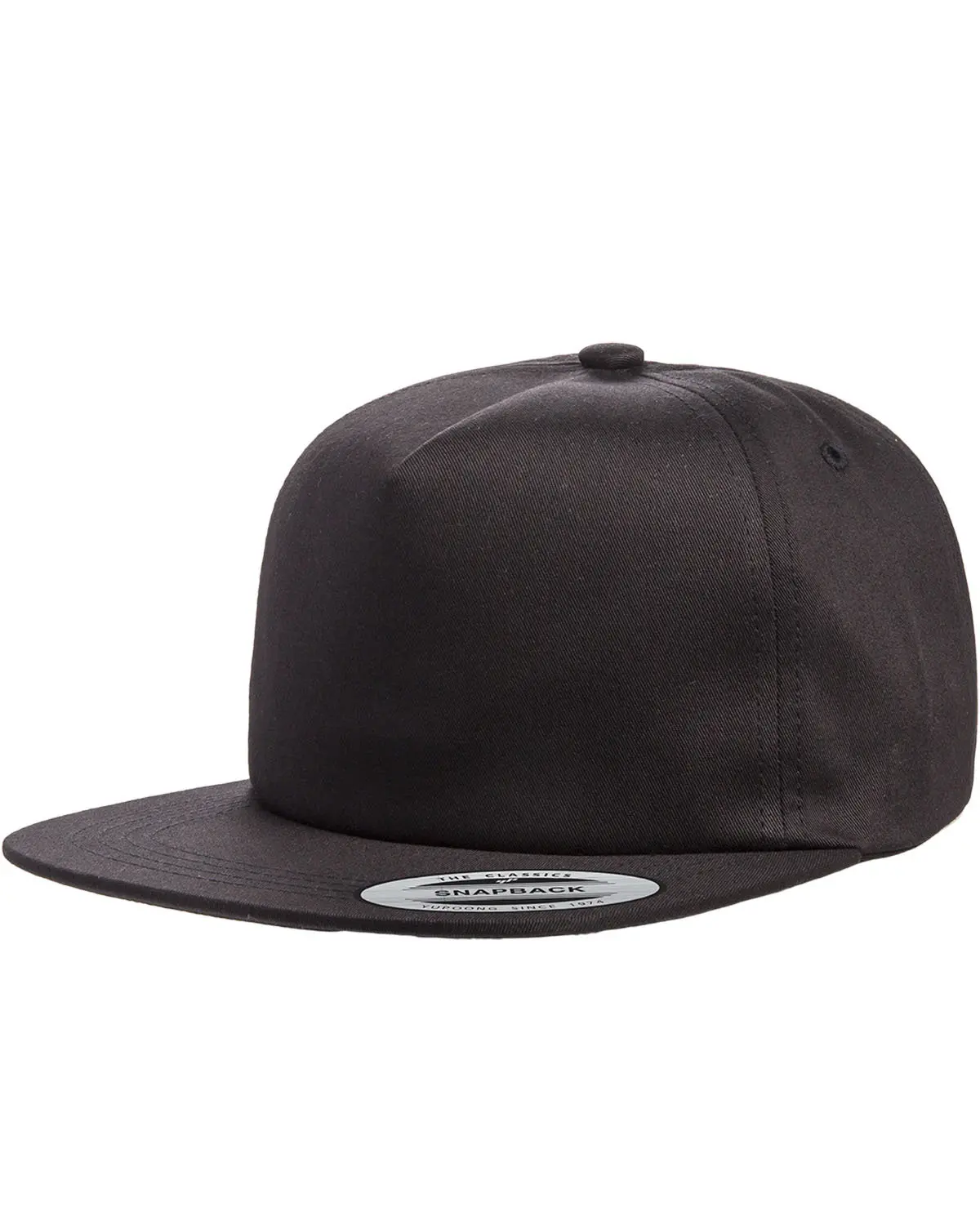 Yupoong Adult Unstructured 5-Panel Snapback Cap