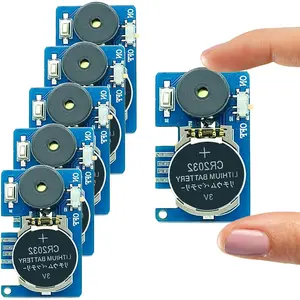 2026 New ! Cricket Noise Maker Prank (6 Pcs), Hidden Pranks Beeping Several Months, Funny Office Pranks for Adults,Your ex's worst nightmare! Electronic Realistic Fake