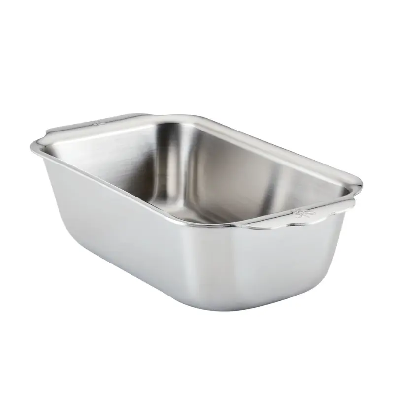 Hestan Provisions Stainless Steel OvenBond Tri-ply 1-Pound Loaf Pan