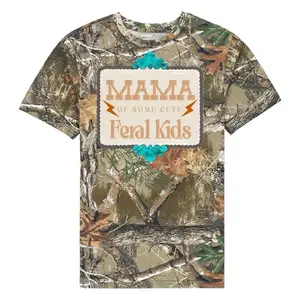 Mama of Some Cute Feral Kids Tee shirts women