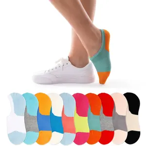 IDEGG No Show Socks Women 10 Pairs Low CutAnti-Slid Novelty Athletic Casual Invisible Liner Socks(10*Colors) Womenswear Underwear Winter Comfort  Basic Minimalist Multicolor #springtok