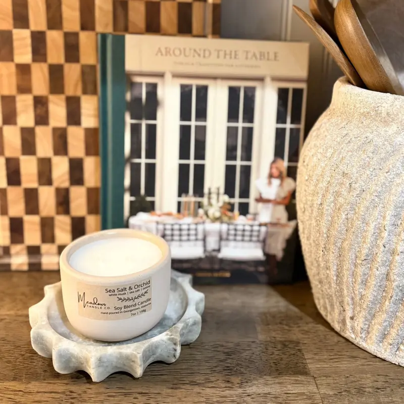 Sea Salt and Orchid Candle
