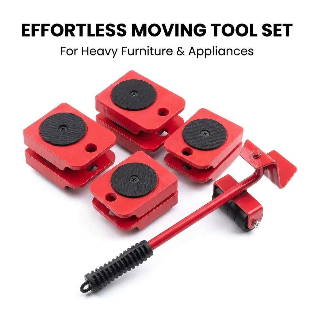 HALOOL Efficient Moving Tool | One-stop moving solution, easy and time-saving moving essential. Powerful wheeled moving tool, solves moving problems with ease. Efficient moving tool suitable for home and office use.