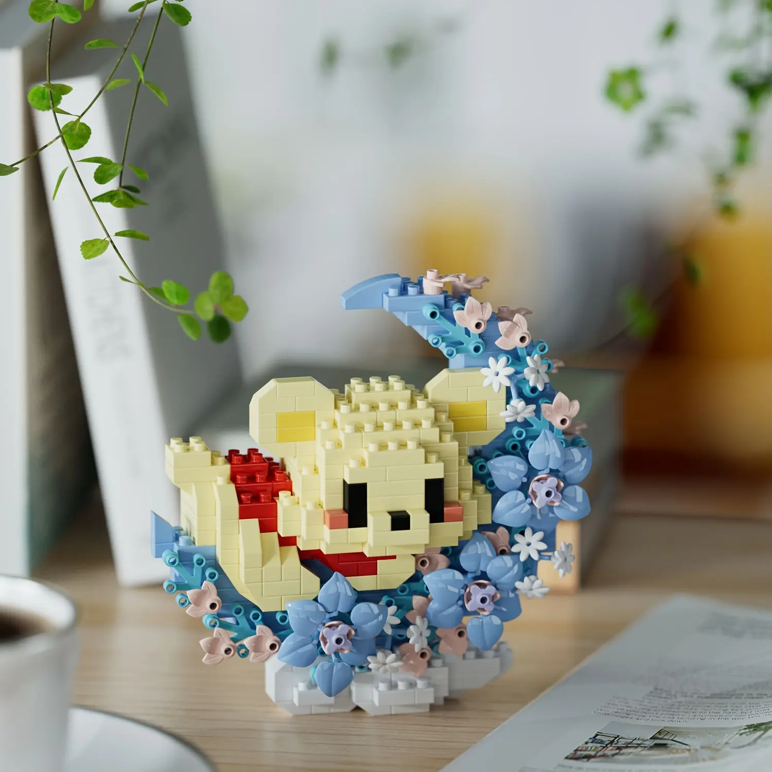 Cute Animal & Flower Design Assembly Building Blocks Set, 1 Box ...