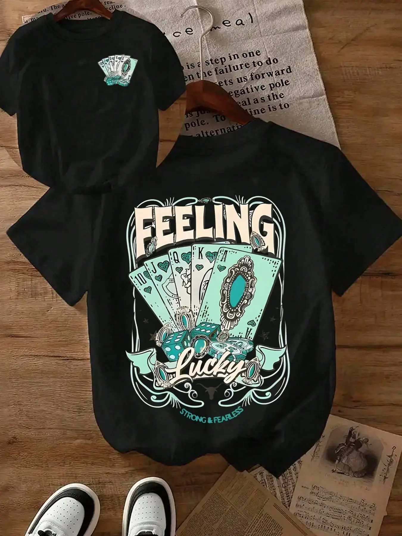 Women's Western Cowboy Graphic Tee, Everyday Casual Round Neck Short Sleeve Fitted T-Shirt, Summer Lightweight Knitted Polyester Top with Cartoon Print Streetwear, Casual Printed, Womenswear
