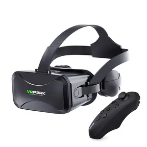 VR Glasses Virtual Reality Headset 4K Smart Head Mounted VR BOX Game Player 3D Viewer for Smartphones