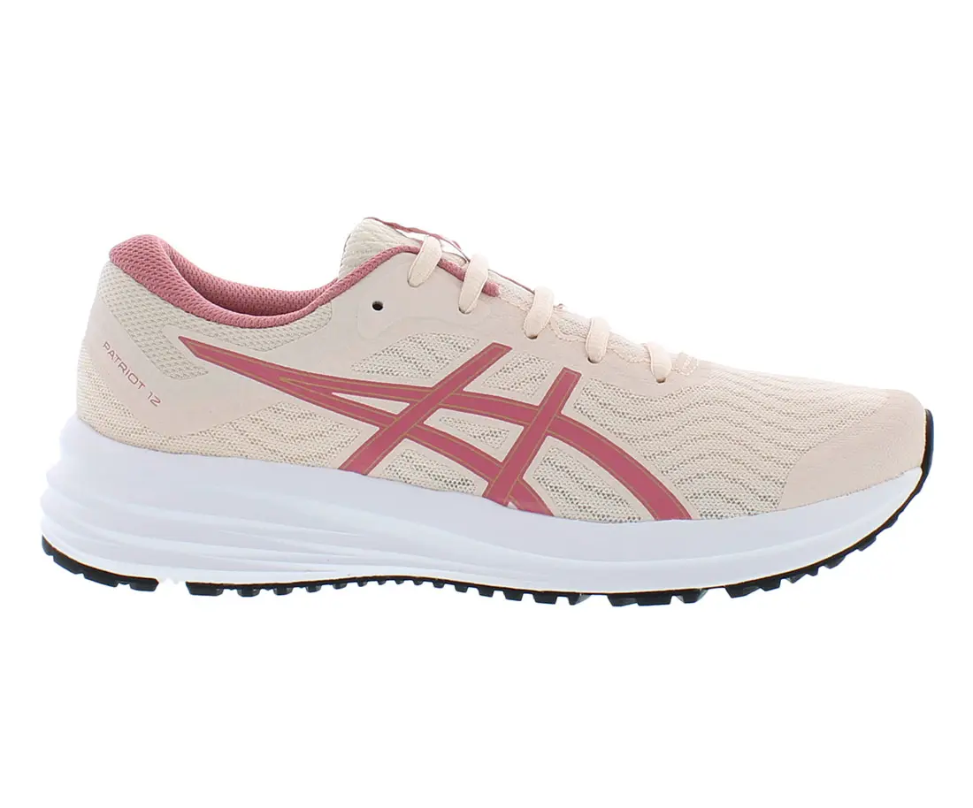 ASICS Patriot 12 Women's Breathable Mesh Running Shoes, Lightweight Cushioned Athletic Sneakers for Walking and Sports, Walking Shoes