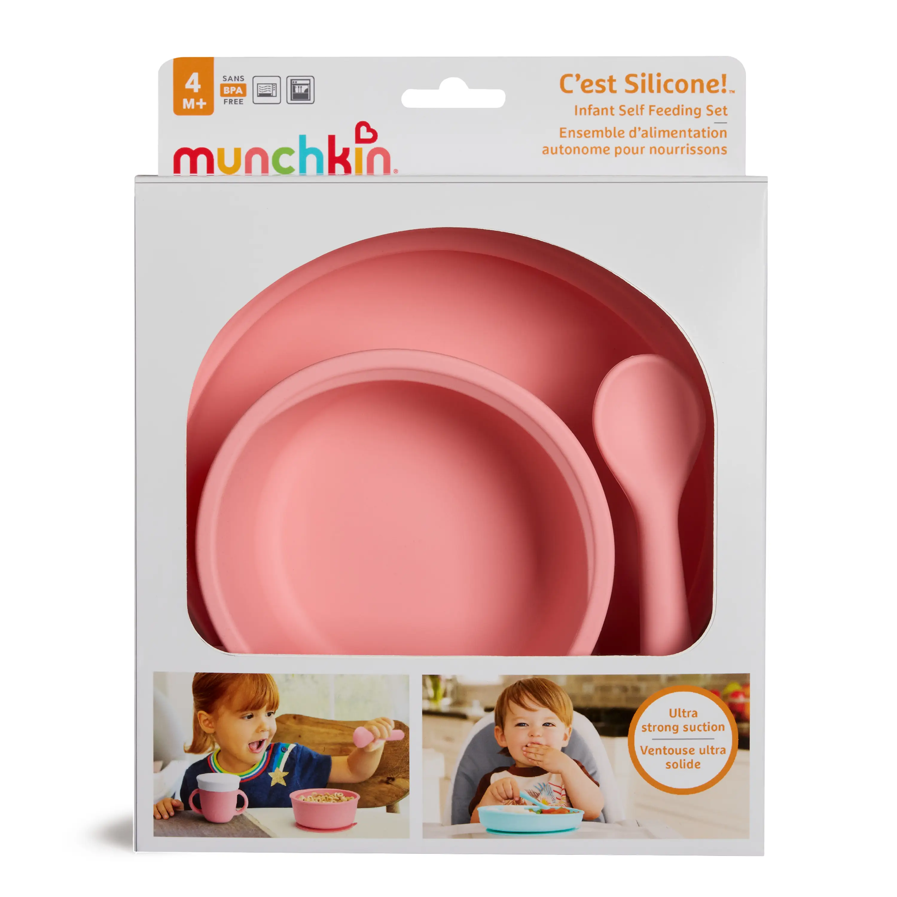 Munchkin C’est Silicone! Infant Self-Feeding Set