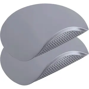 Silicone Microwave Mat - Round 12" x 12" Heat Resistant Multifunctional Mat, Splatter Guard, Trivet, Hot Pad, Pot Holder, Reusable Silicone Mat