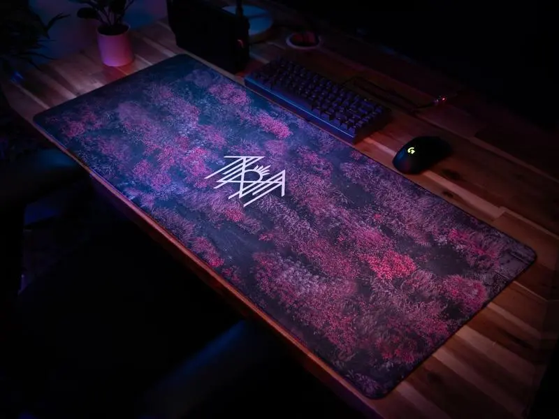 Sleep Token "Arcadian Bloom" Deskmat – XL Gaming Mouse Pad, Desk Mat, PC Accessories.