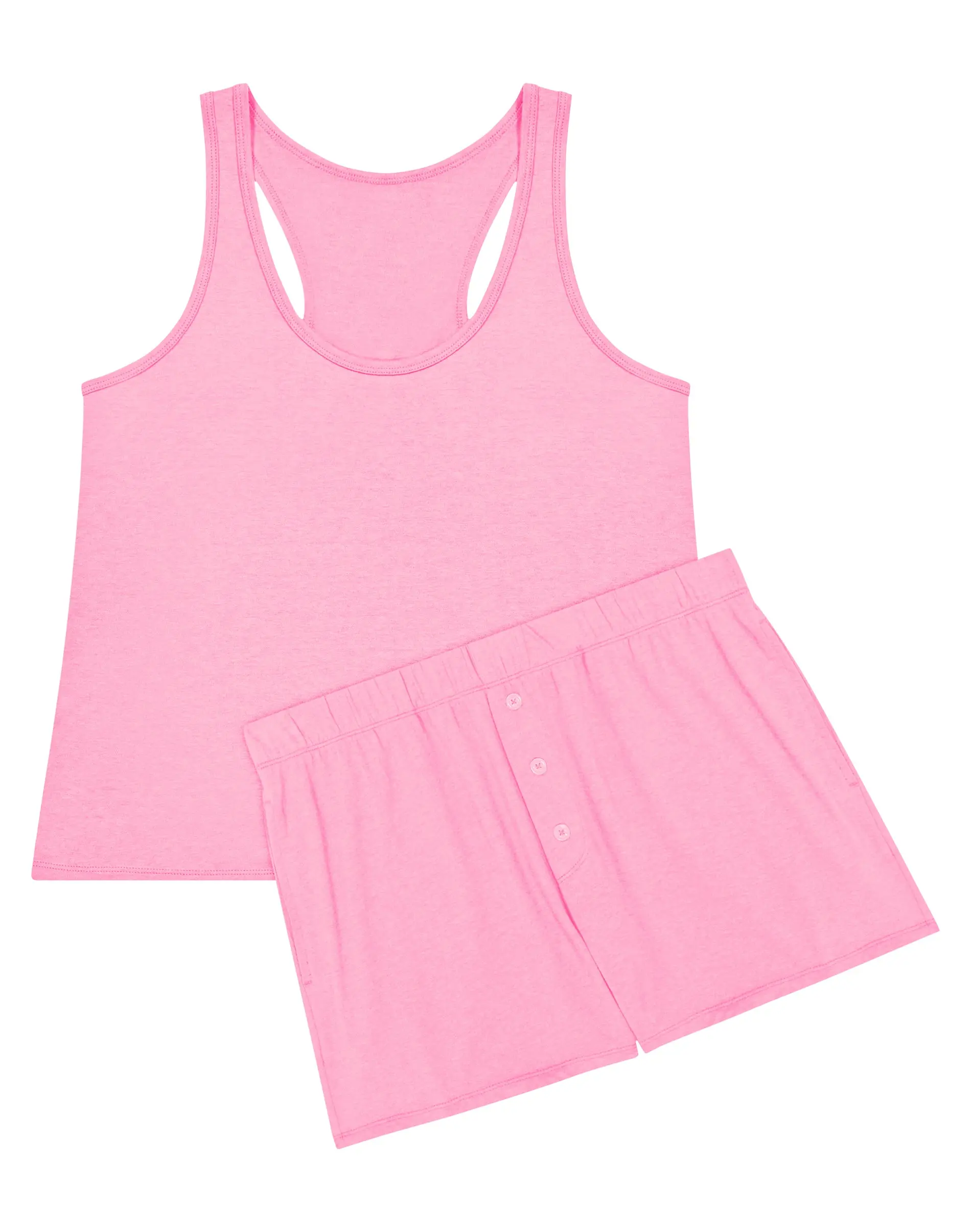 Hanes Originals Comfywear Women's Pajamas Set, Sleep Top & Shorts, Loungewear Hanes Originals Comfywear Women's Pajamas Set, Sleep Top & Shorts, Loungewear