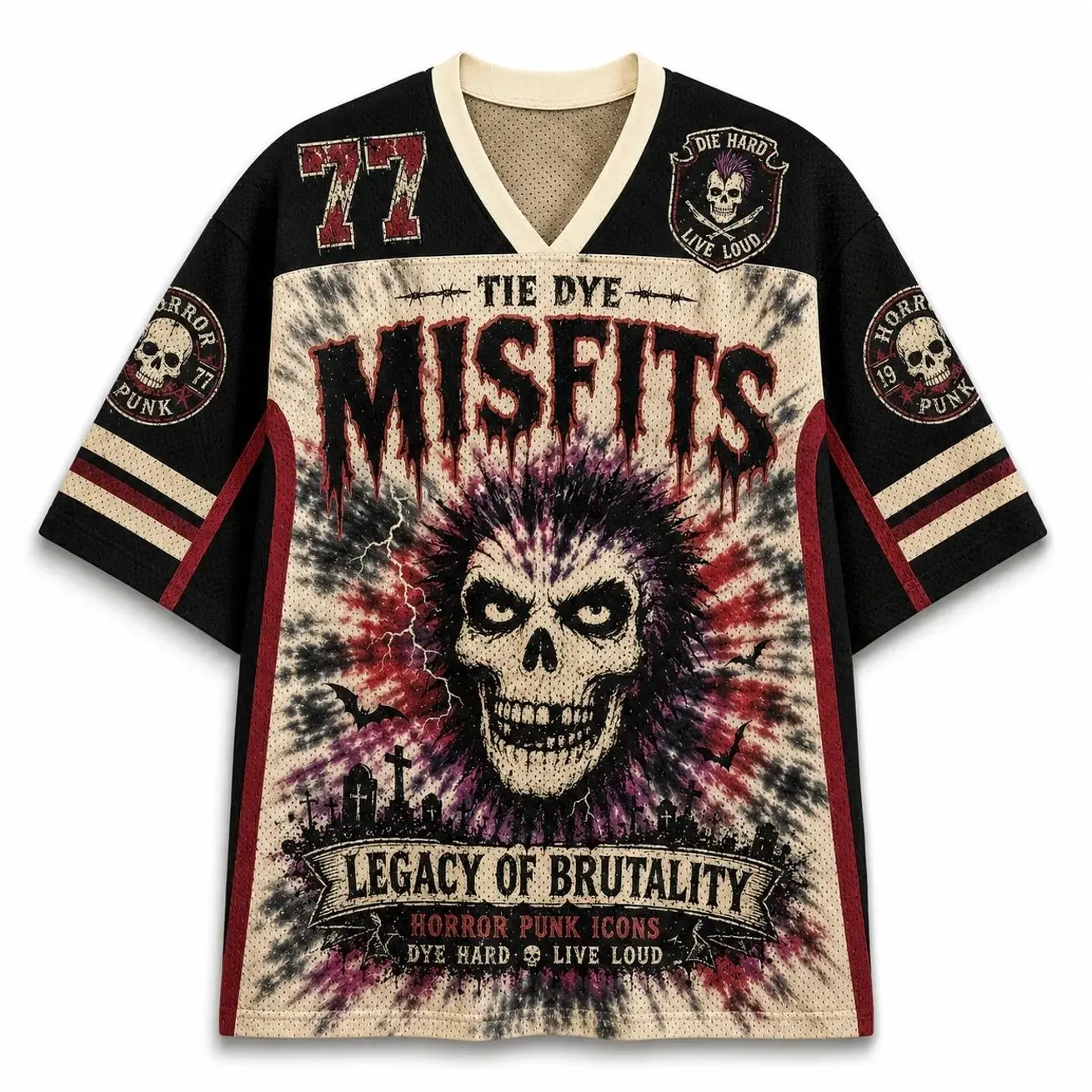 Misfits The Crimson Ghost Mesh Jersey WVA