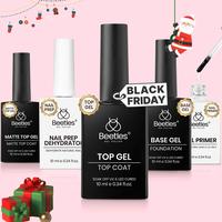 5Pcs Base+TopCoat+Nail Prep Dehydrator+Nail Primer