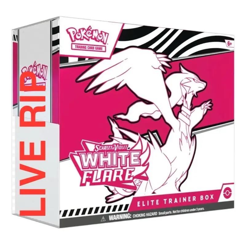 LIVE RIP - Pokemon White Flare ETB