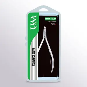 UM Supplies Cuticle Trimmer | Hangnail Remover | Extremely Sharp | Professional Cuticle Nippers | Stainless Steel | Cuticle clippers | Pedicure Manicure Tool
