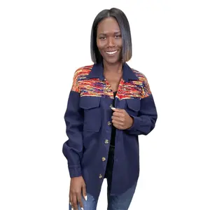 Feet On The Dash Women's Bold Hi-Lo Shacket