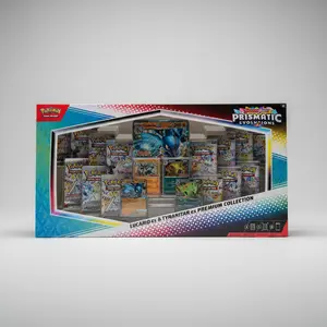Pokemon TCG: Prismatic Evolutions Lucario ex & Tyranitar ex Premium Collection