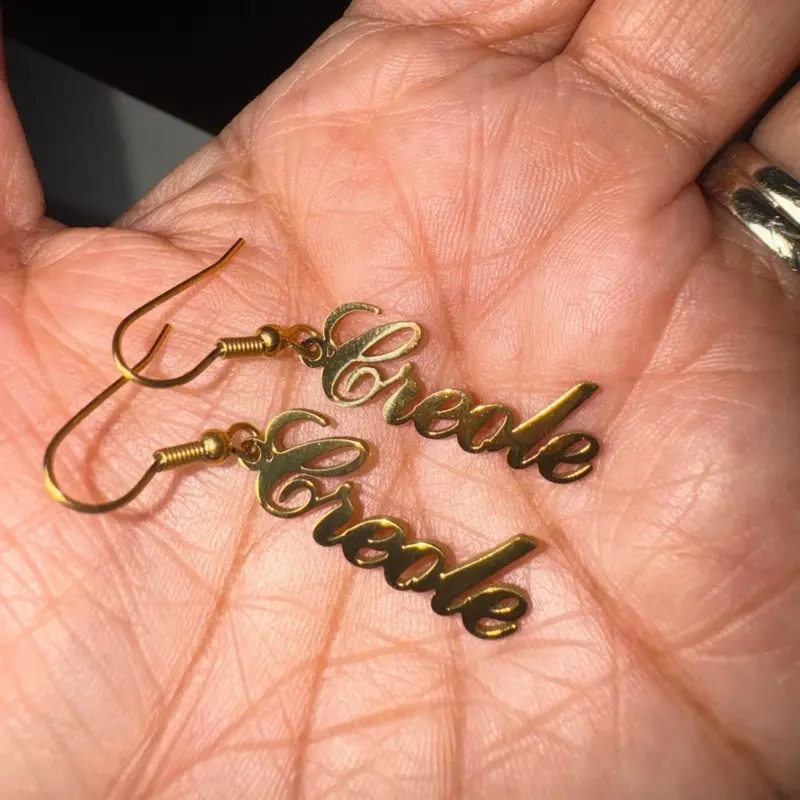Creole Dangle Earrings
