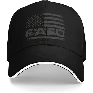 Fafo Hat F Around Find Out Funny Anti- Guiltyy 2025 Baseball Cap Men Women Trucker Hat Snapback Black Caps Sports Outdoor Hats