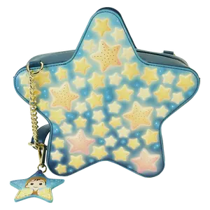 La Luna Star Shaped Figural Light Up Crossbody Bag