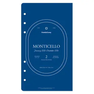 Franklin Planner Monticello Weekly Ring-bound Planner Jan 2026 - Dec 2026
