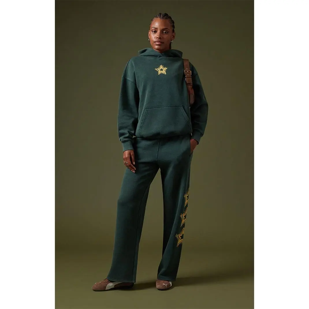 Pacsun Women's Star Vintage Wash Hoodie