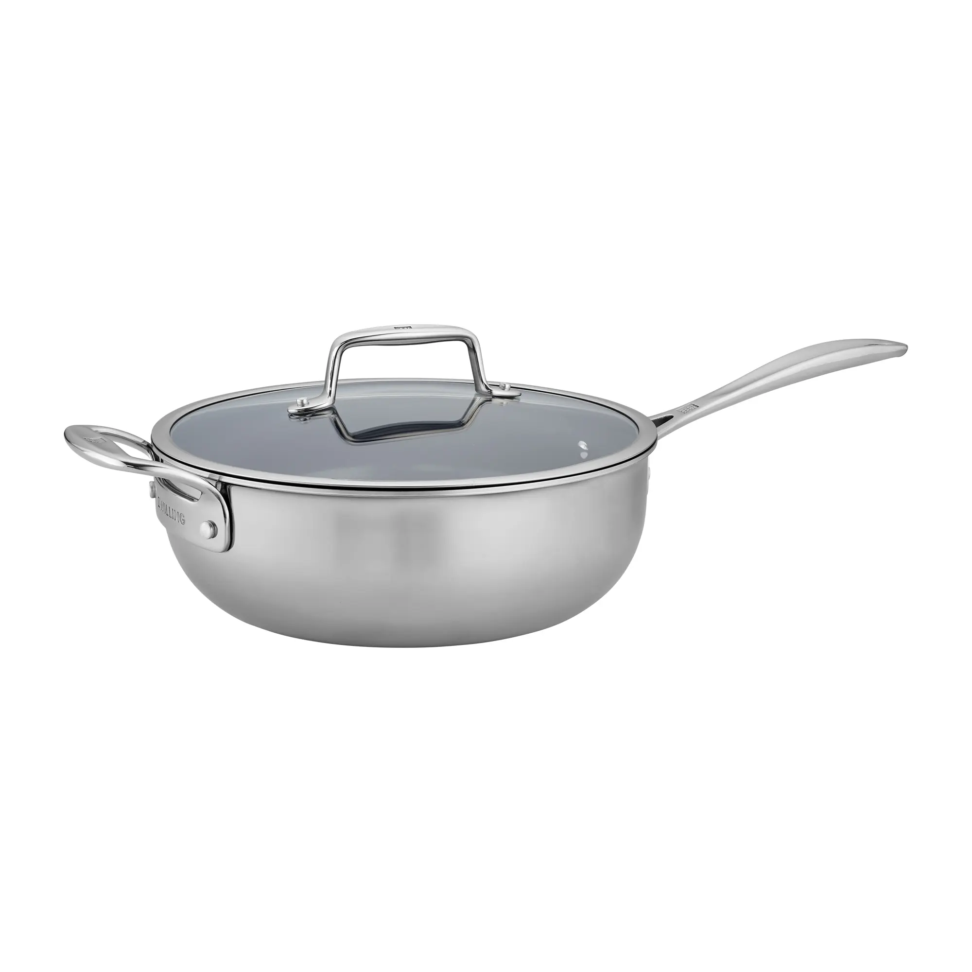 ZWILLING Clad CFX 4.5-qt Stainless Steel Ceramic Nonstick Perfect Pan ZWILLING Clad CFX 4.5-qt Stainless Steel Ceramic Nonstick Perfect Pan