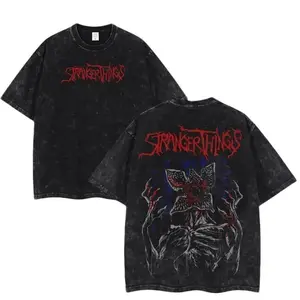 Stranger Things Sides Tee, Comics Sweatshirt, Hoodie, T-Shirt, TV Show Comics Shirt Menswear Top, Streetwear Vintage Distressed 6