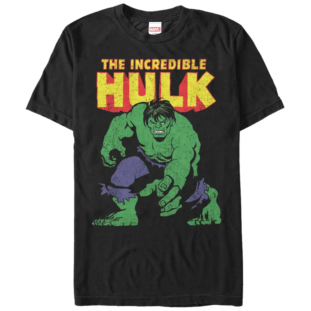 Men's Marvel Incredible Hulk T-Shirt Men's Marvel Incredible Hulk T-Shirt