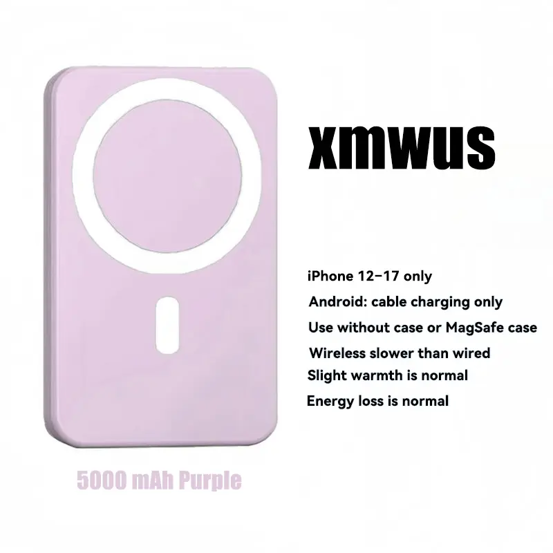 5000mAh Purple