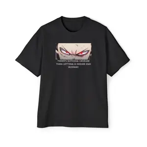 Aizawa Shouta Unisex Oversized Graphic Tee