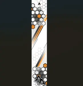 APA PARALLEL HEX SERIES ARROW WRAPS - ORANGE