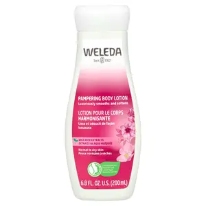 Weleda Pampering Body Lotion, Wild Rose Extracts,  6.8 fl oz (200 ml)