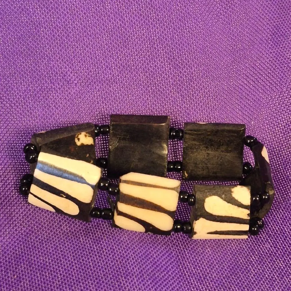Afrocentric Bone Bracelet