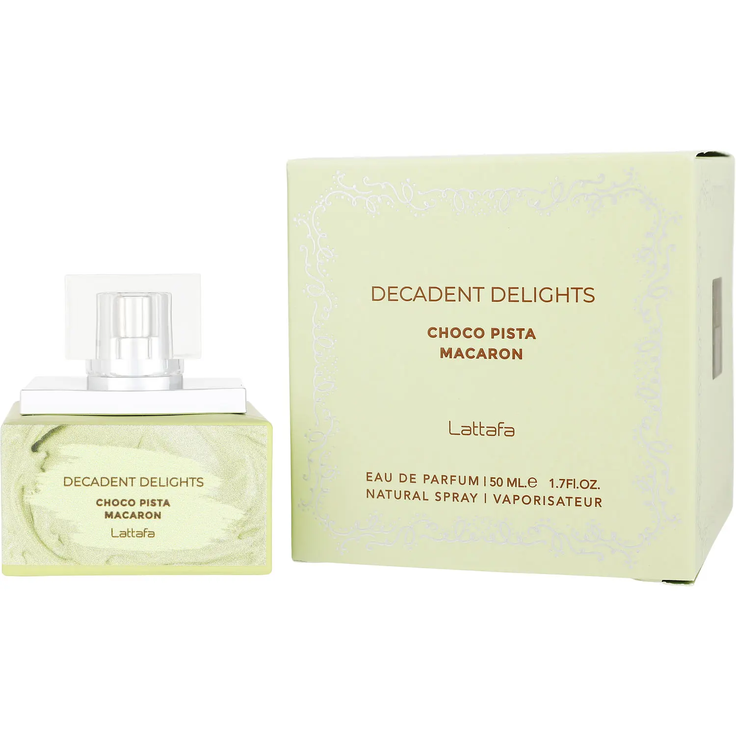 Lattafa Decadent Delights Choco Pista Macaron By Lattafa Eau De Parfum For Unisex