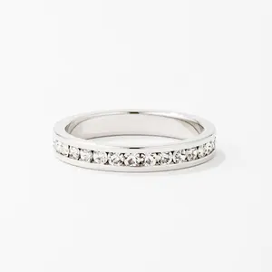 Tessa Crystal Eternity Band Fashion Ring
