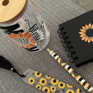 Everyday Collection by Kafei Creative Inkworks - Includes 16 Ounce Tumbler, Pen, Bookmark and A6 Notebook