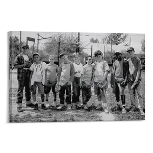 Vintage Movie The Sandlot Cover Art Poster Decor Print
